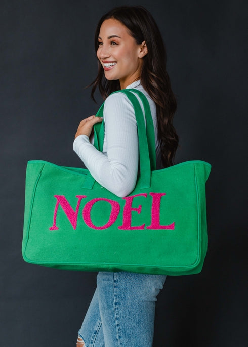 Green Noel Tote