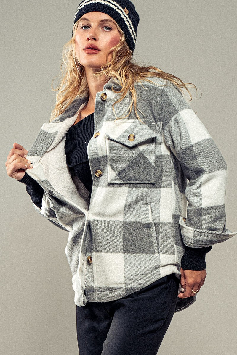 Bella Plaid Shacket