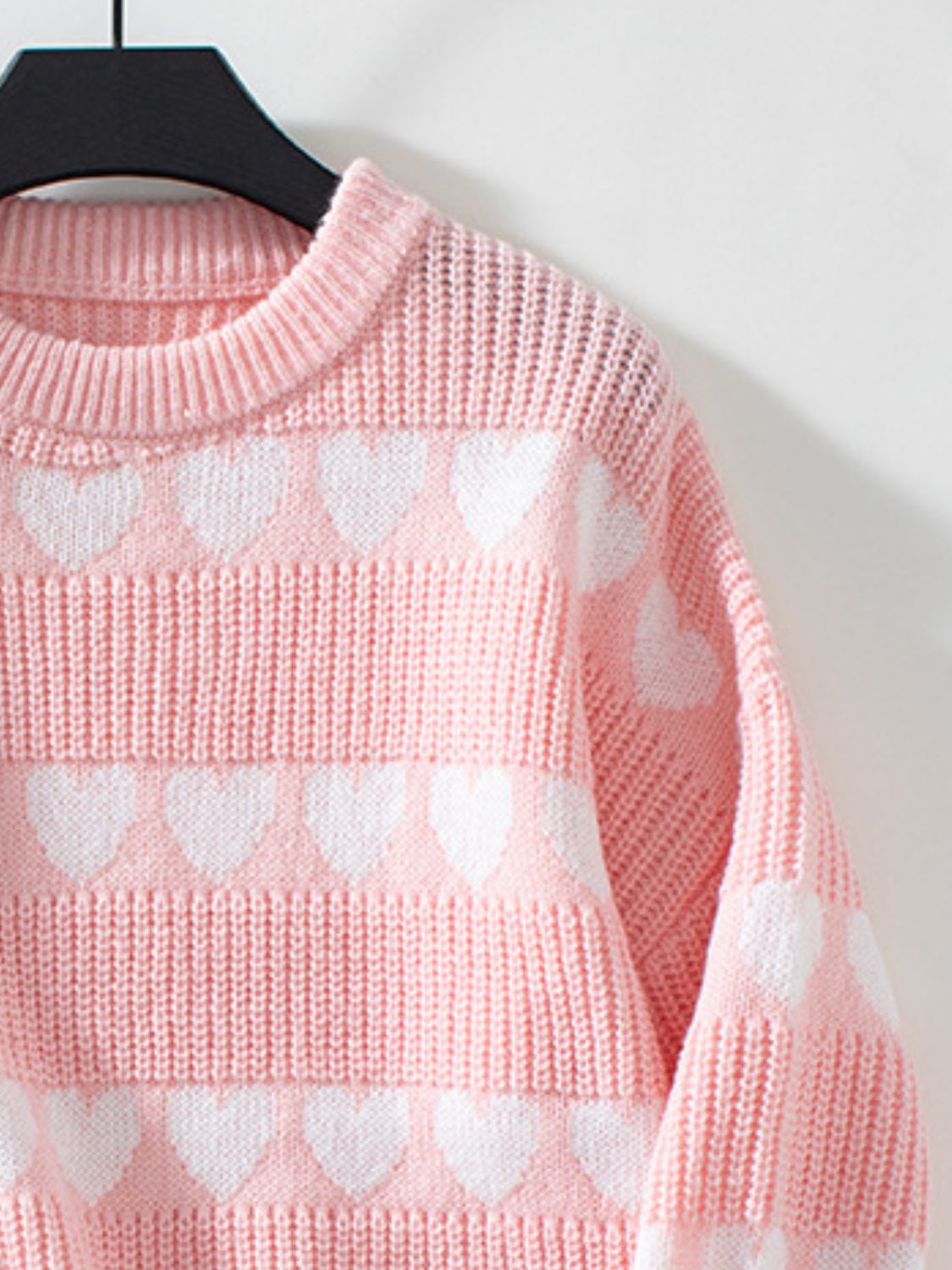 Heart Stripe Sweater