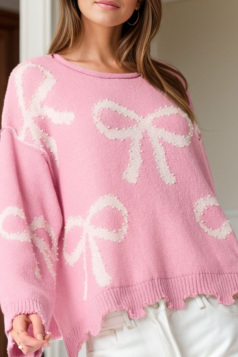 Pearl & Bow Sweater