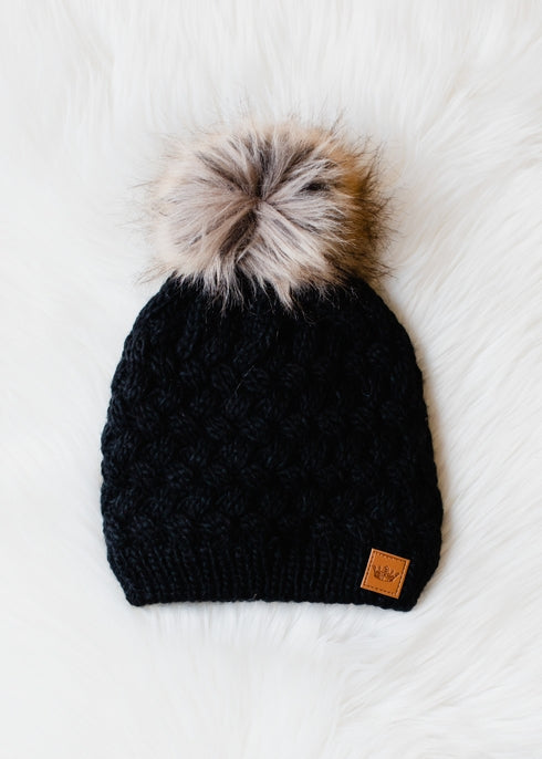 Knit Pom Hat