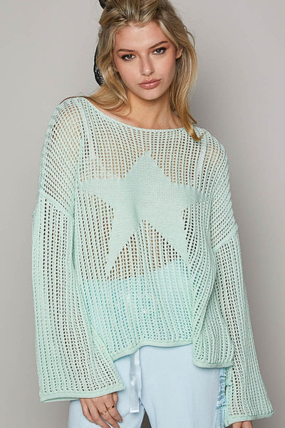 Star Weave Sweater