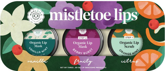 Mistletoe Lip Masks Set of 3