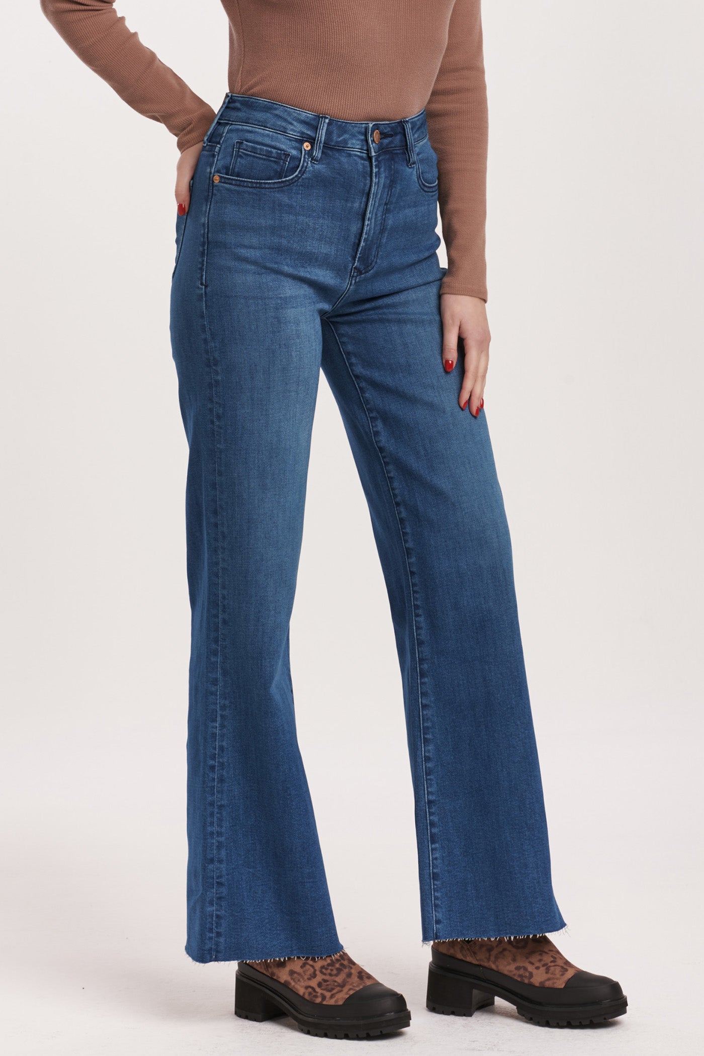 Fiona Violet Blue Jeans