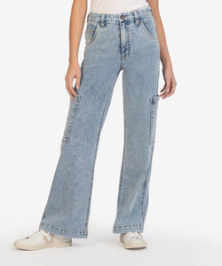 Jodi High Rise Wide Leg Carpenter Jeans