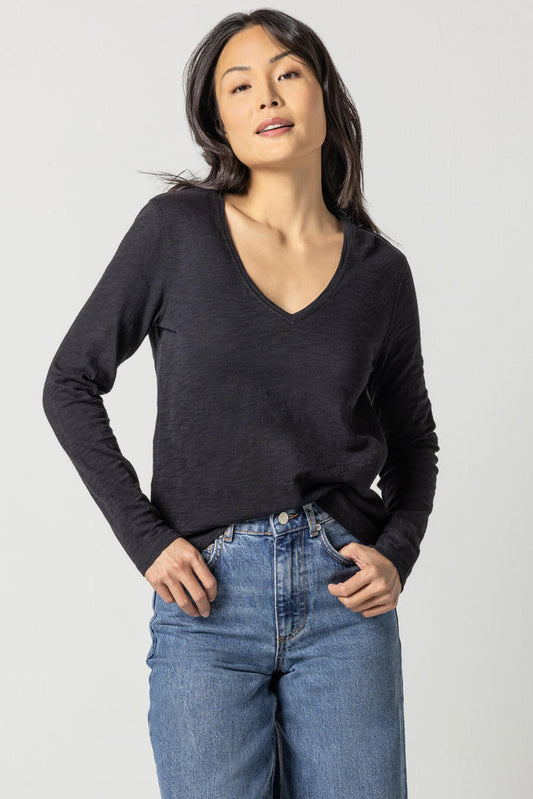 Long Sleeve V-Neck