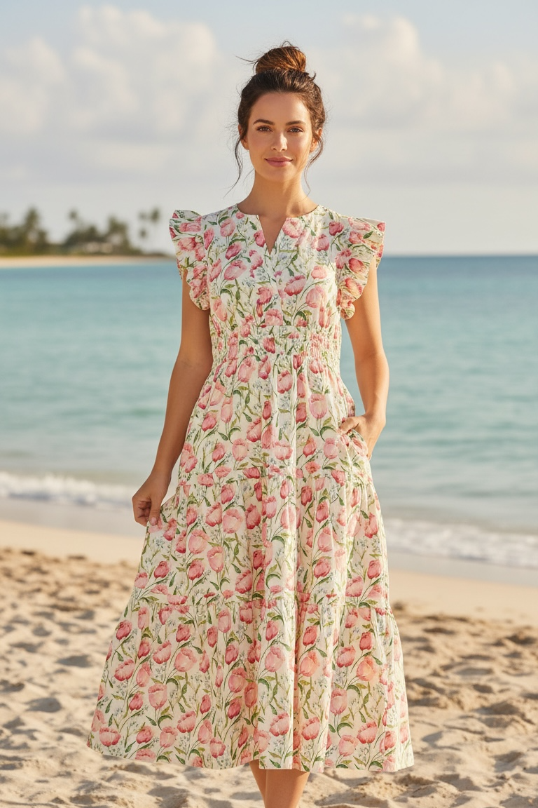 sachin and babi light blue dress Cape Cod Women's Dresses