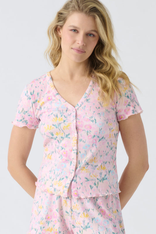 Floral Fields S/S Top