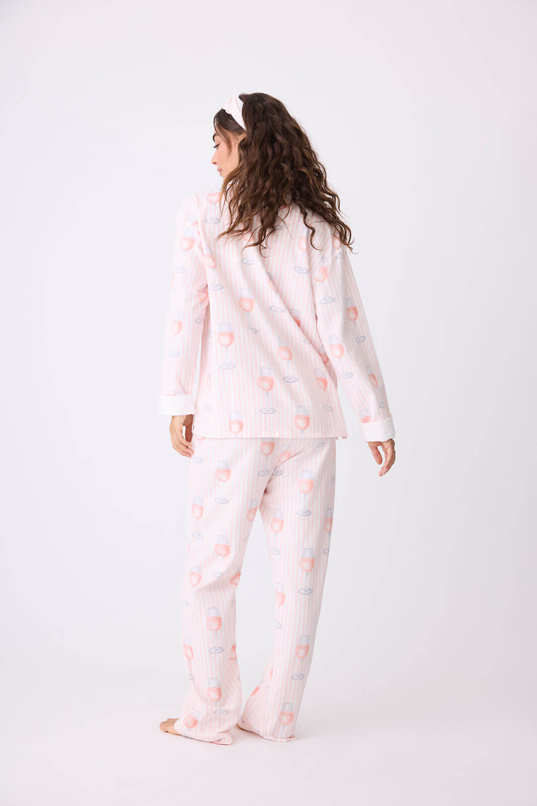 Rose All Day Flannel PJ Set