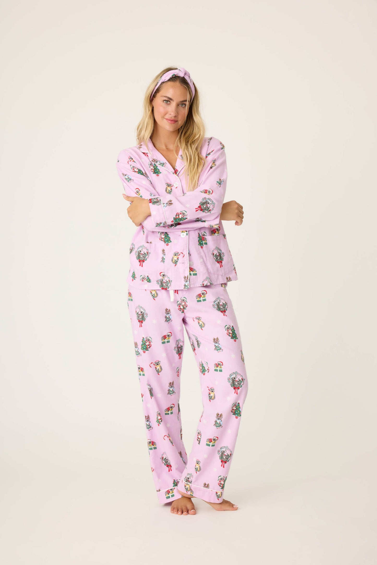 Have a Koality Holiday Flannel PJ Set