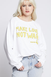 Make Love Not War Sweatshirt