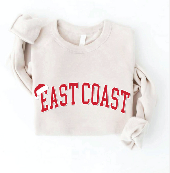 East Coast Santa Sweatshirt