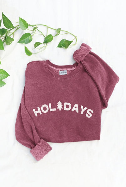 Holidays Graphic Sweatshirt