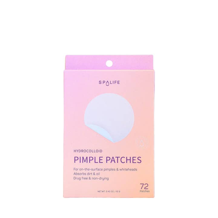 Hydrocolloid Clear Pimple Patches 72ct - (Pink)