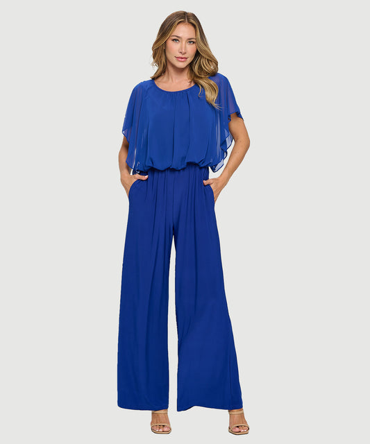 Chiffon Palazzo Jumpsuit