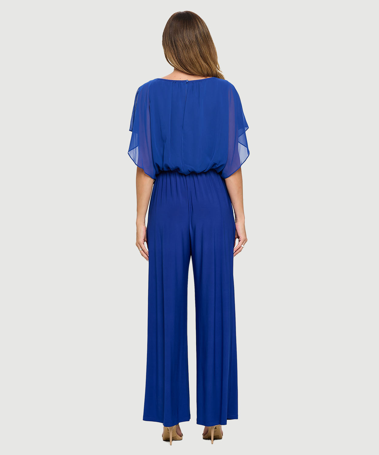 Chiffon Palazzo Jumpsuit