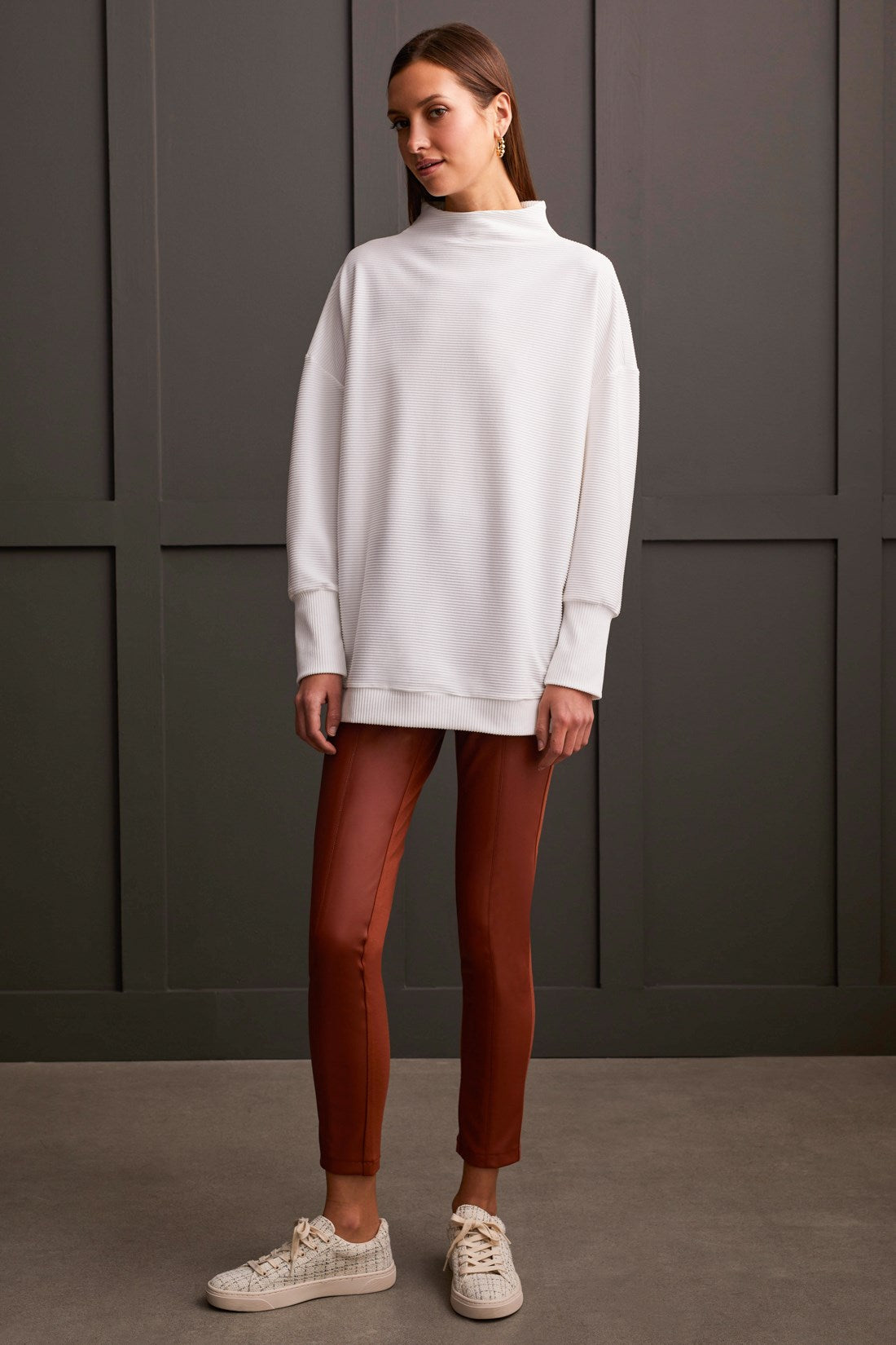 Funnel Neck Tunic