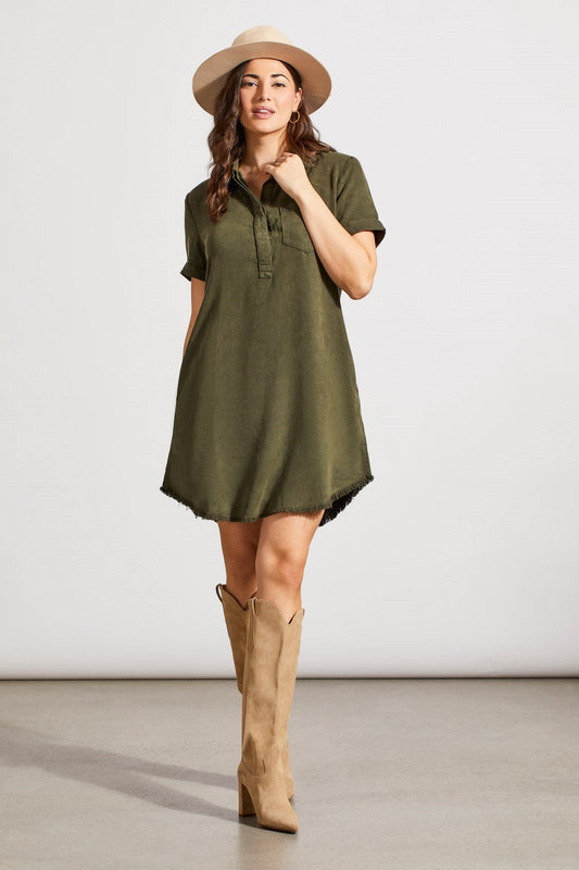 Popover Shirt Dress