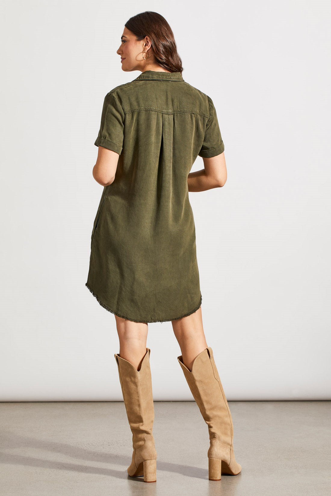 Popover Shirt Dress