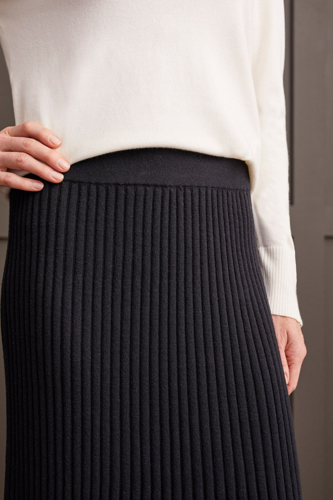 Midi Sweater Skirt