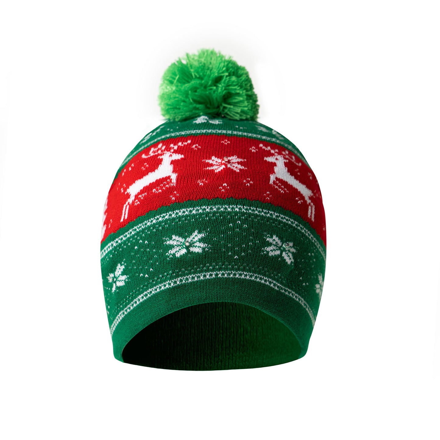 Lotsa LITES! Light-Up Holiday Pom Hat