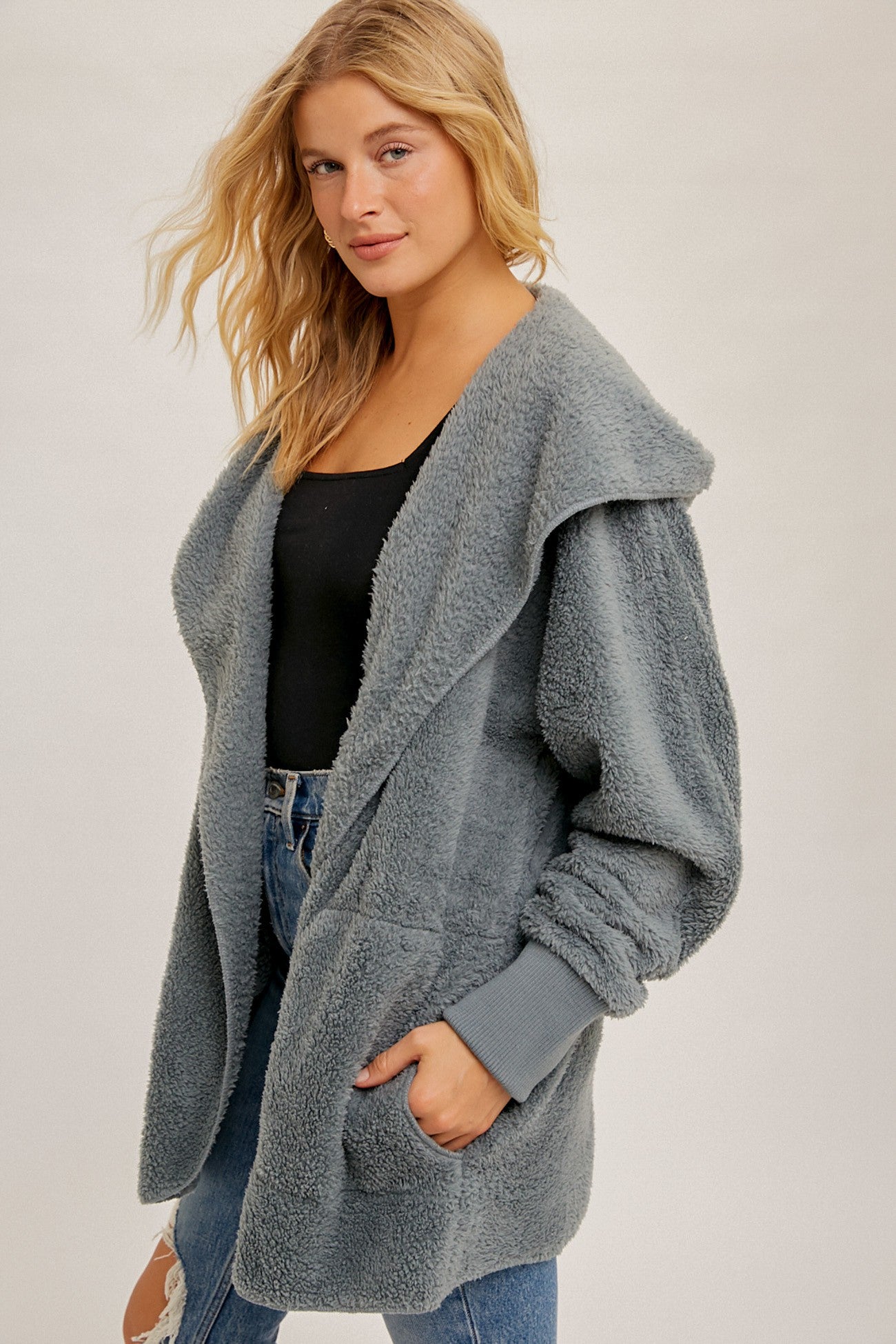 Sherpa Jacket O S Hem Thread Sundance Clothing