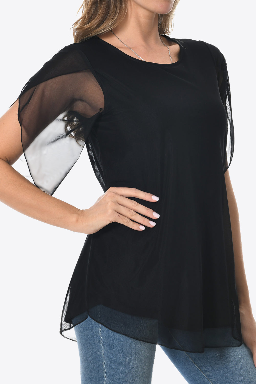 Round Neck Blouse