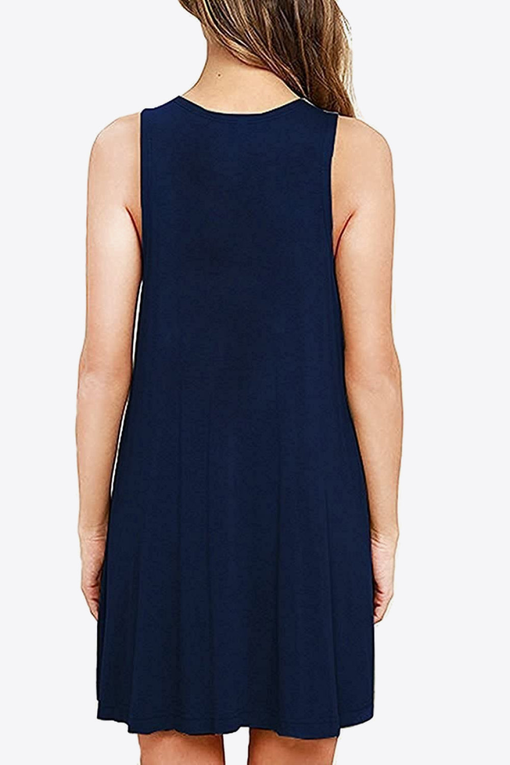 Sleeveless Dress with Pockets