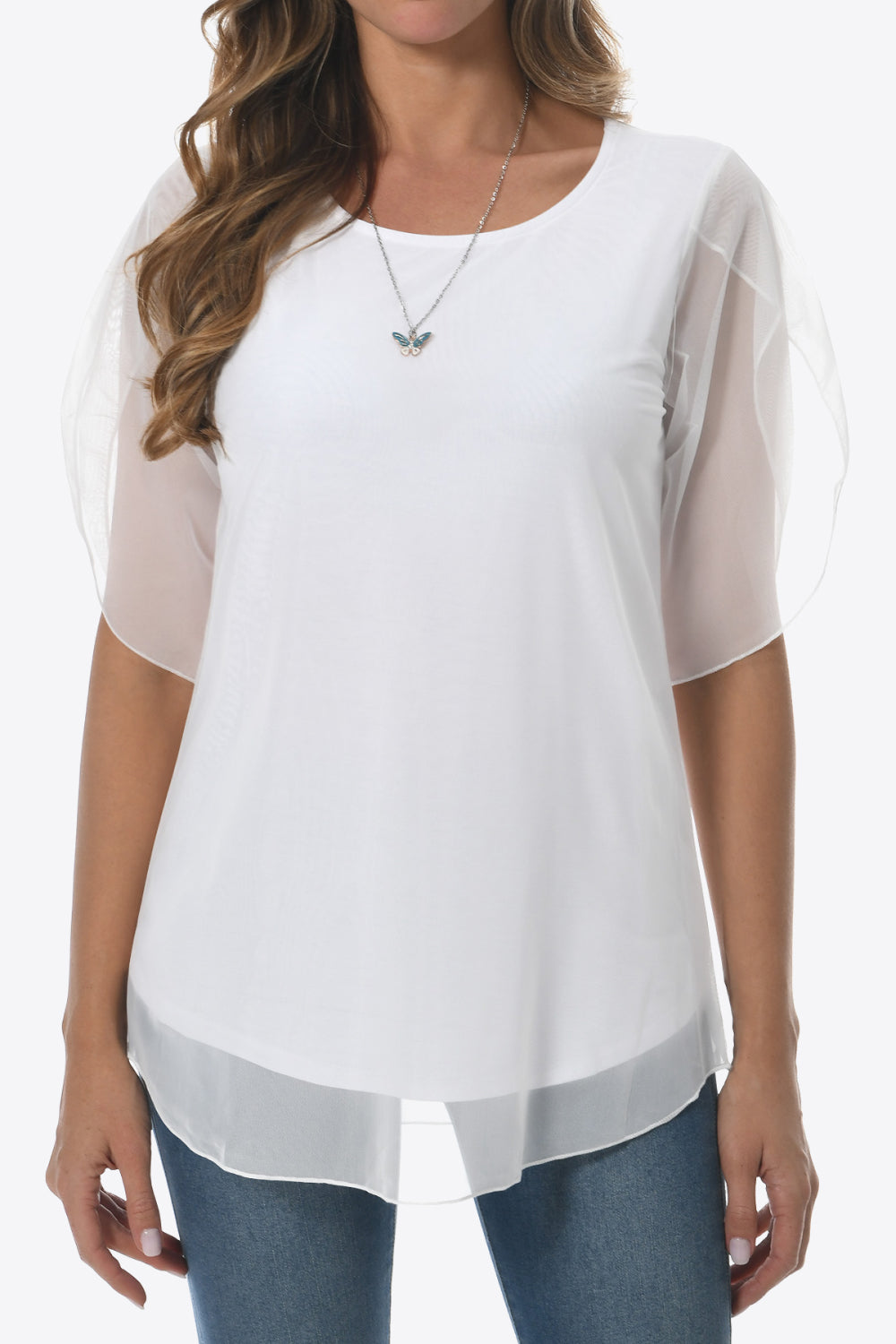 Round Neck Blouse