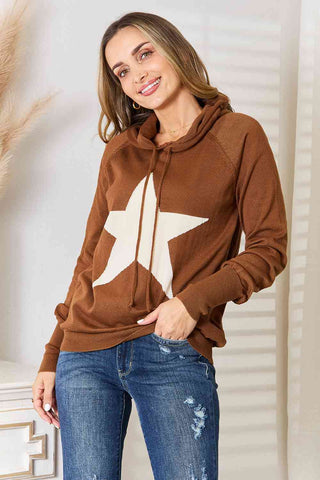 Star Hooded Sweater