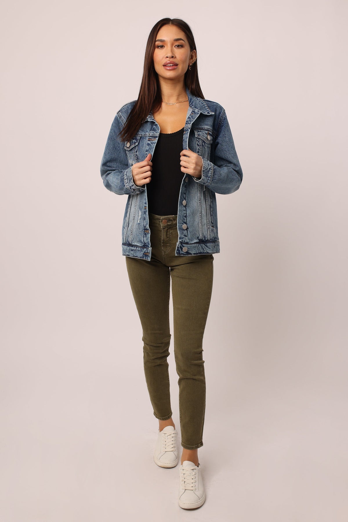 Elsie Denim Jacket Santa Ana