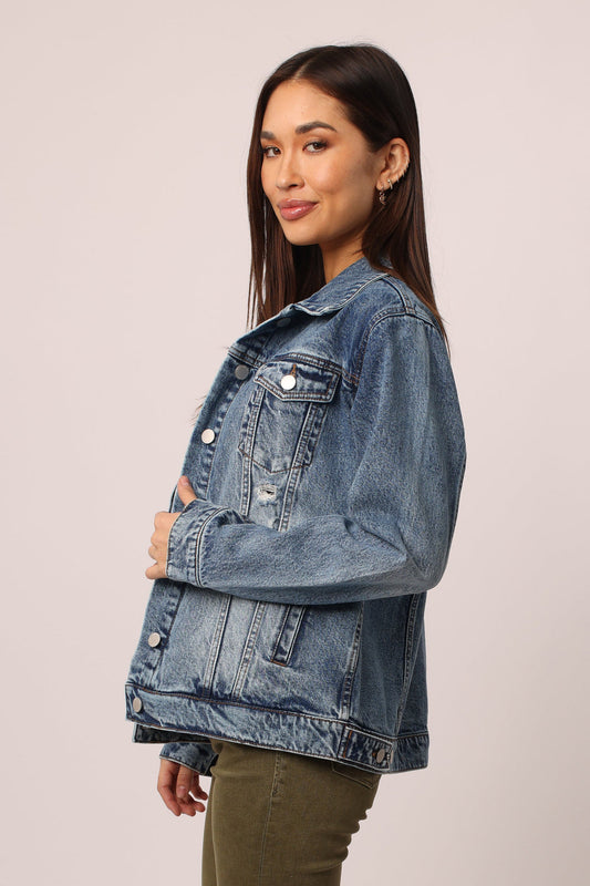 Elsie Denim Jacket Santa Ana