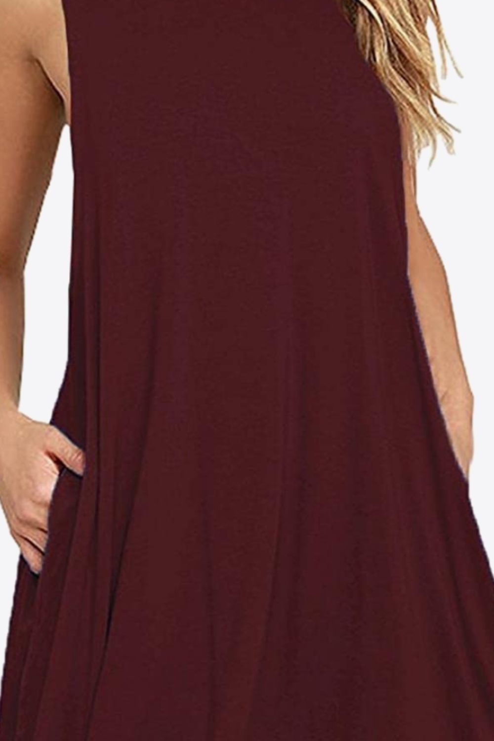 Sleeveless Dress with Pockets