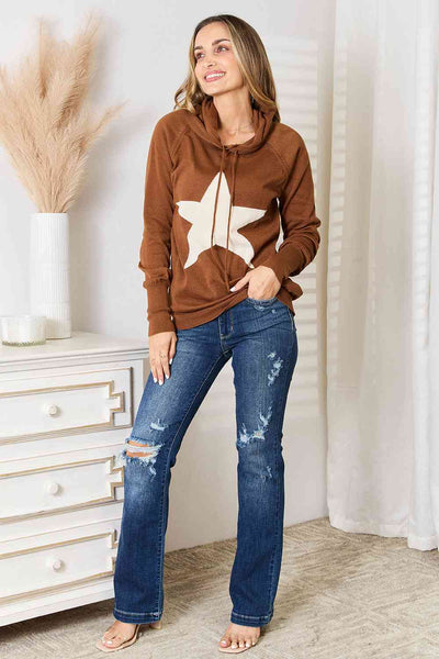 Star Hooded Sweater